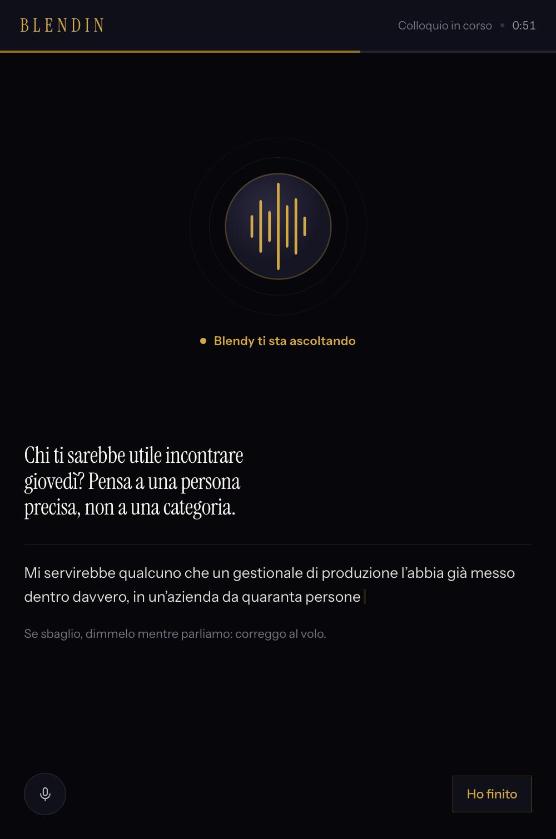 Il colloquio a voce sul telefono